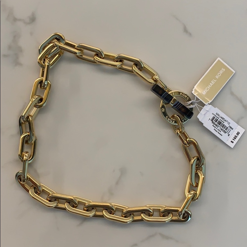 Michael Kors gold necklace